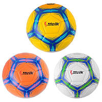 129 Мяч футбольный 3 вида, вес 400-420 грамм, материал TPE, баллон резиновый, размер №5