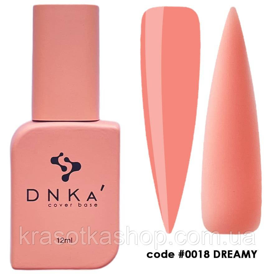 DNKa’ Cover Base №0018 Dreamy камуфлююча база для нігтів, 12 мл