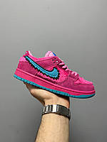 Кроссовки Nike Dunk Low Grateful Dead Bears Pink