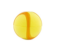 AnimAll GrizZzly 0006 Игрушка мяч для животных, желто-оранжевый (6,4 см)