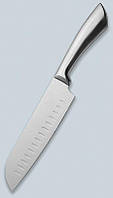 Нож кухонный сантоку Silver Club 18см из нержавеющей стали литой DP38259 Willinger GG, код: 8382519