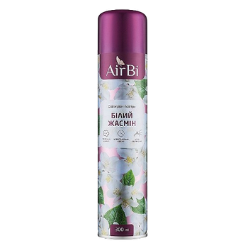 Освіжувач повітря 300мл Білий жасмін аерозоль AirBi