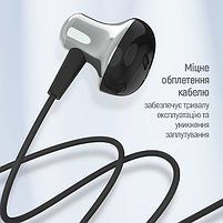 Навушники ColorWay Wired Earphone Blast 1 CW-WD01BK 3,5мм mini-jack чорний, фото 9