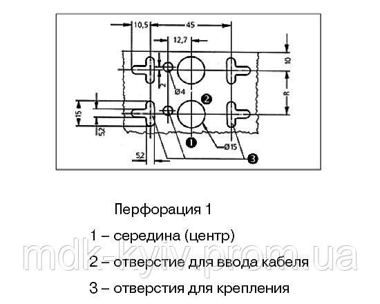 10-местный монтажный хомут 2/10 с установочным шагом 22,5мм для плинтов типа LSA Plus KRONE (BMF10-28), Китай - фото 2 - id-p1164007636