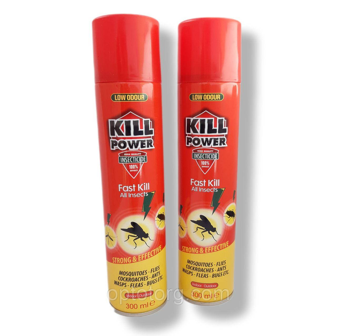 Дихлофос універсальний Kill Power 300 мл без запаху Турція