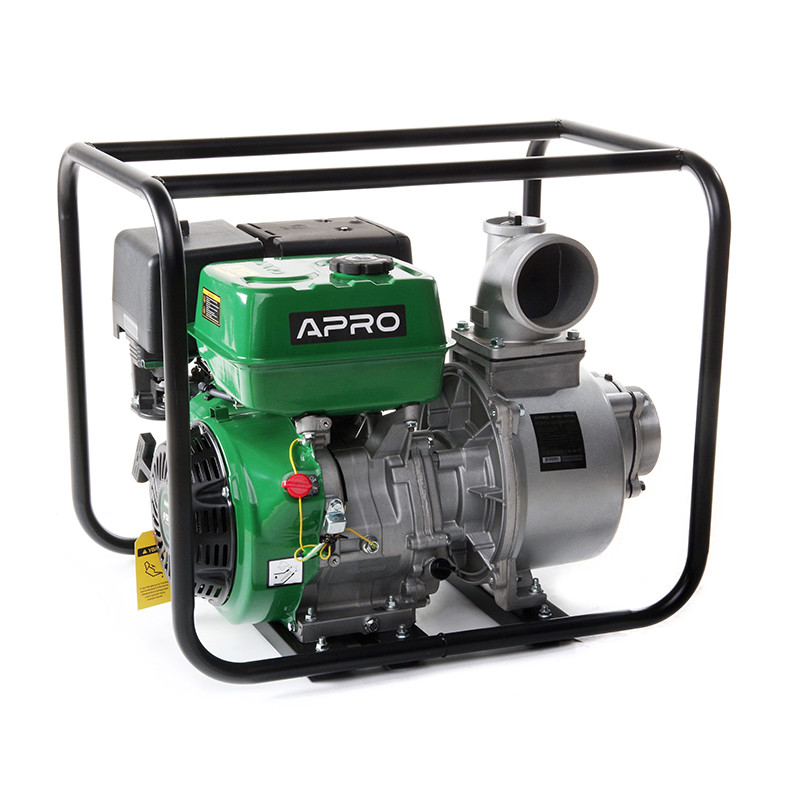 Мотопомпа WP-100 13к.с. 100 м³/год 25м бензинова 4-х тактн. APRO 082324