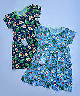 Дитяче плаття кулір АВОКАДО для дівчинки розмір 1-4 роки, колір уточнюйте під час замовлення