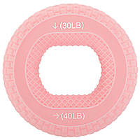 Еспандер кистьовий Кільце JELLO JLA472 розмір 20LB-30LB колір темно-синій 30LB-40LB, Рожевий