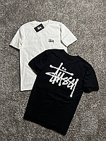 Футболка Stussy Летние футболки Стуси Stussy Мужская спортивная футболка stussy Футболки мужские Stussy CLX