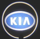 Світлодіодне підсвічування на дверях автомобіля з логотипом KIA