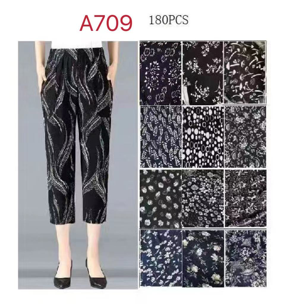 Бриджі капрі холодок жіночі бамбук розмір напівбатал Мікс (від 6 шт.)