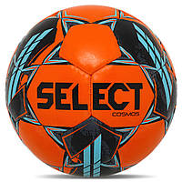 М'яч футбольний SELECT COSMOS V23 COSMOS-5OR колір жовтогарячий-блакитний