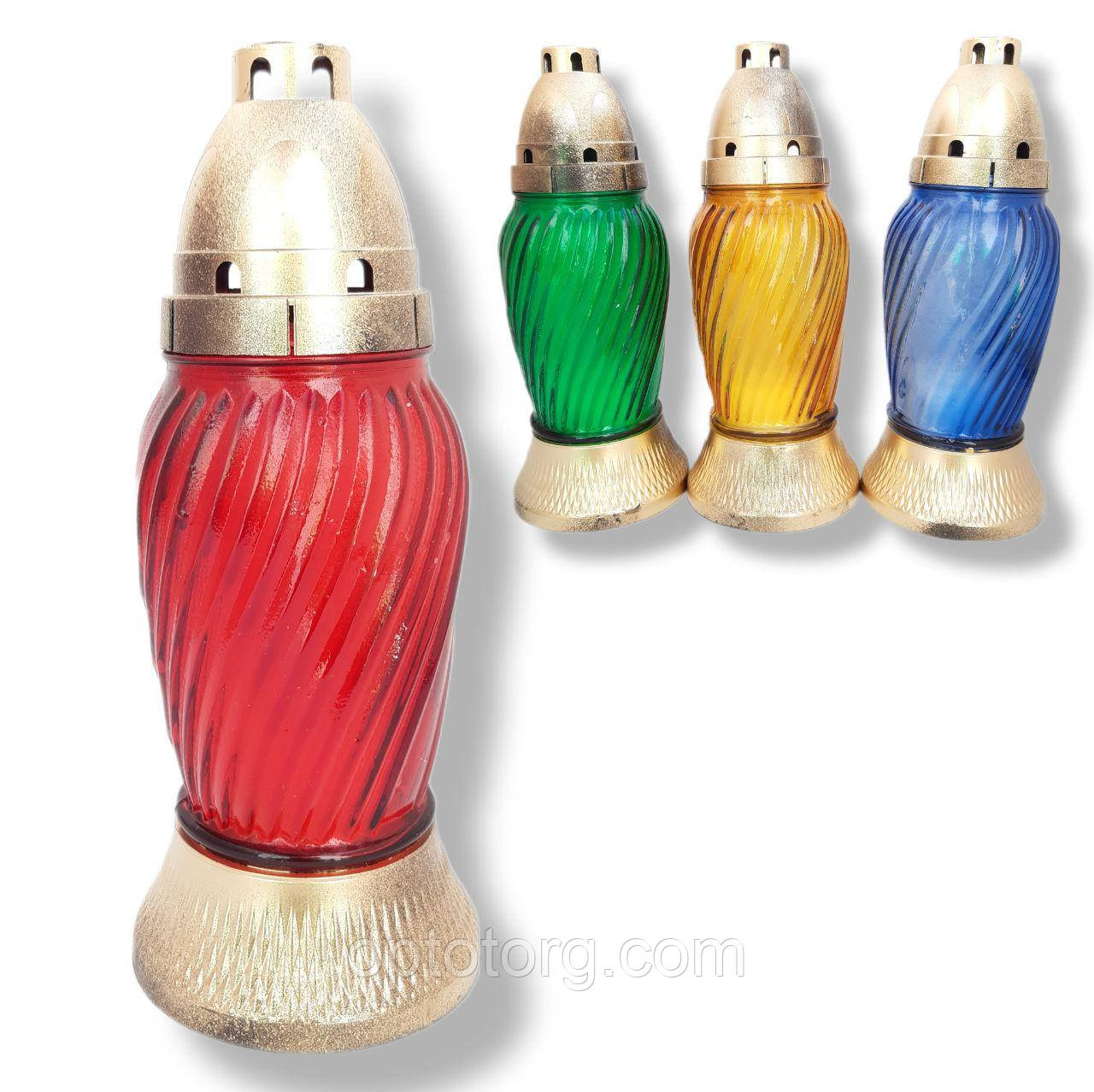 Лампада свічка фігурні Ваза 24 годин, фото 1