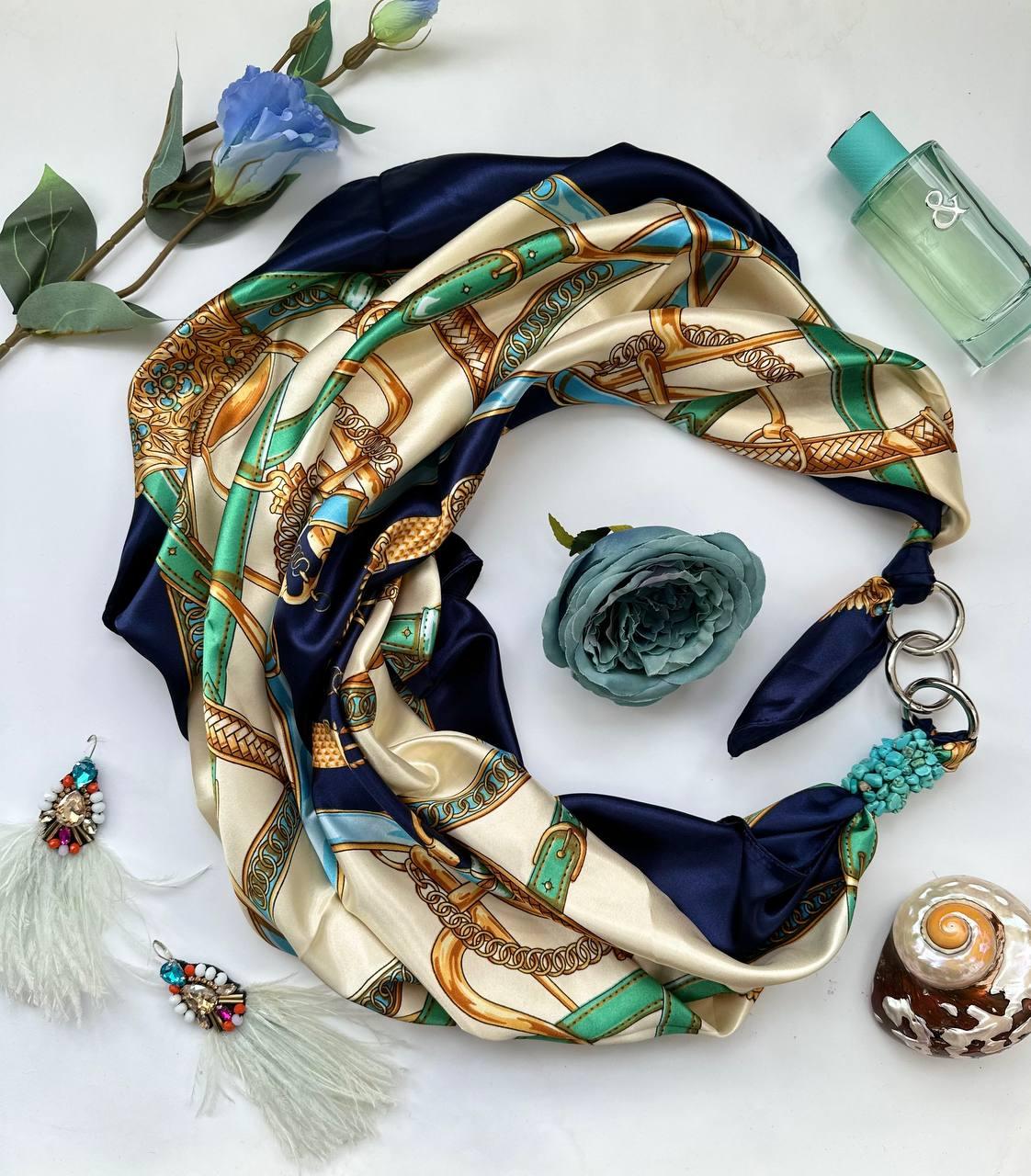 Дизайнерська хустка "Кашланка" від бренда My Scarf, подарунок жінці