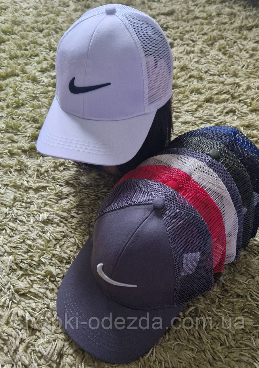 Кепка чоловіча Оптом Катон+ Сіткою «Nike» 58 - 59р