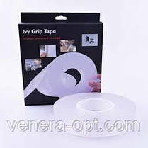 Багаторазова кріпильна стрічка Ivy Grip Tape (довжина 1 м, ширина 30 мм, товщина 2 мм) (200), фото 4