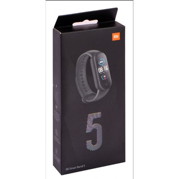 Фітнес-браслет Smart Band M5 з функцією Bluetooth + функція моніторингу сну, режим тренування та крокомір Чорний