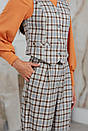 Жіночі вільні штани палаццо сіро-бежеві Modna KAZKA MKAZ6157-2, фото 4