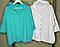 Жіночі однотонні сорочки з капюшоном великого розміру від італійського виробника, фото 4