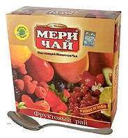 Индийский черный чай Мери Чай ароматизированный Ассорти в пакетиках 100 шт + ложка IN, код: 7432048