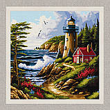 Картина за номерами Пейзаж. Морський бриз 40*40 см Ідейка KHO 2783, фото 2