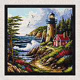 Картина за номерами Пейзаж. Морський бриз 40*40 см Ідейка KHO 2783, фото 4