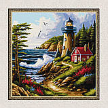 Картина за номерами Пейзаж. Морський бриз 40*40 см Ідейка KHO 2783, фото 5