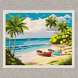 Картина за номерами Пейзаж. Літо на острові 40*50 см Ідейка KHO 2785, фото 2