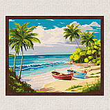 Картина за номерами Пейзаж. Літо на острові 40*50 см Ідейка KHO 2785, фото 3