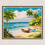 Картина за номерами Пейзаж. Літо на острові 40*50 см Ідейка KHO 2785, фото 5