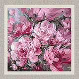 Картина за номерами Ніжні квіти 40*40 см Ідейка KHO 3253, фото 2