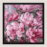 Картина за номерами Ніжні квіти 40*40 см Ідейка KHO 3253, фото 4