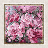 Картина за номерами Ніжні квіти 40*40 см Ідейка KHO 3253, фото 5