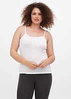 Майка Penguin Гладка Жіноча Тонка брителька Біла