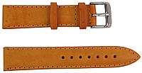 Ремешок для часов кожаный Mykhail Ikhtyar ширина 22 мм Рыжий (S22-408S orange) IN, код: 8151405