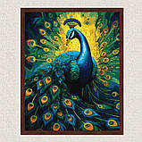 Картина за номерами Витончений павич 40*50 см Ідейка KHO 6578, фото 3