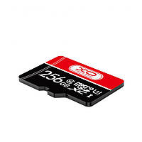 Карта памяти с адаптером XO Micro SDXC 256gb Class 10 Черно-Красный IN, код: 8062285