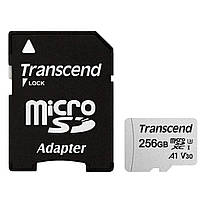 Карта памяти Transcend 256GB microSDXC class 10 UHS-I (TS256GUSD300S-A) IN, код: 6620065