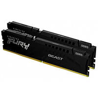 32GB DDR5 PC5-44800 (5600 MHz) Kingston Fury Beast Black (2x16GB) (KF556C40BBK2-32)