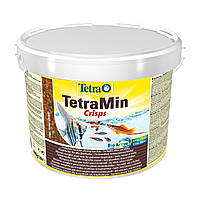 Корм Tetra Min Crisps для аквариумныx рыб в xлопьяx 10 л (139497) IN, код: 7568245
