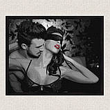 Картина за номерами Пристрасна довіра. 18+ 40*50 см Ідейка KHO 8407, фото 4