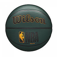 Мяч баскетбольный Wilson NBA FORGE PLUS BSKT FOREST GREEN IN, код: 7815333