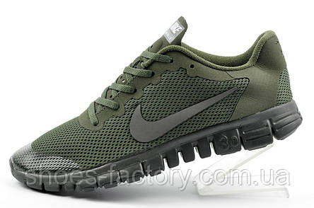 Кросівки чоловічі Nike Free Run 3.0 V2 хакі, фото 1