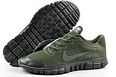 Кросівки чоловічі Nike Free Run 3.0 V2 хакі, фото 4