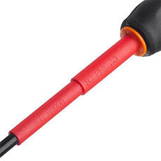 Викрутка хрестова ізольована PH1 * 80 мм, 1000 В INTERTOOL VT-3211, фото 4