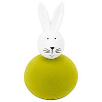 Фігурка "Великодній кролик", зелений, 17,5 см