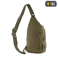 Тактическая армейская сумка через плечо M-TAC ASSISTANT BAG RANGER наплечная Зеленый 519032Vi