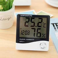 Часы Термометр HTC-1 Цифровой термометр гигрометр 515715Vi