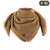 Маскировочная шарф-сетка M-Tac Койот Песочная Снайперская сетка для маскировки 519039Vi
