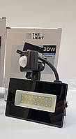 Прожектор THE LIGHT з датчиком руху 30W 2400Lm 6500K IP65 TL 4140
